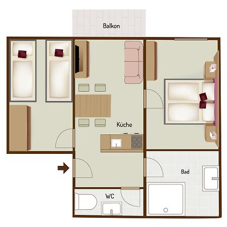 Koeflerhof Appartements Sankt Leonhard im Pitztal Eksteriør bilde