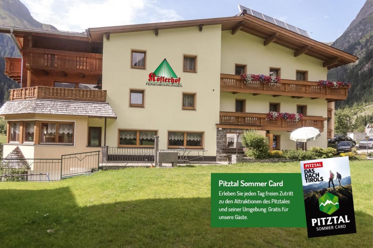 Koeflerhof Appartements Sankt Leonhard im Pitztal Eksteriør bilde