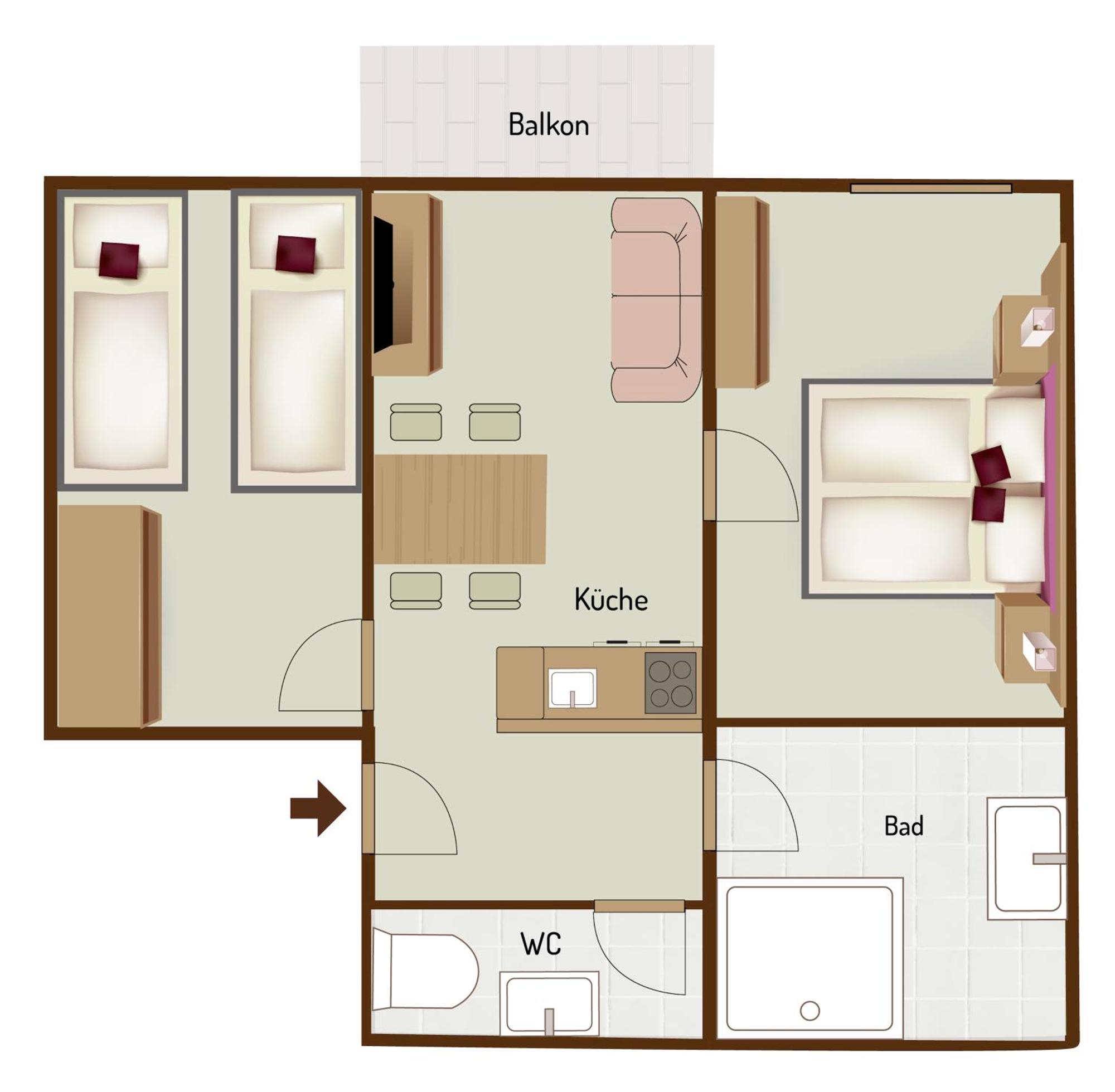 Koeflerhof Appartements Sankt Leonhard im Pitztal Eksteriør bilde